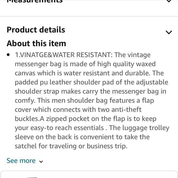 🆕 Vaschy Laptop Bag, NWT, Grey/Brown, Trendy - Picture 14 of 15